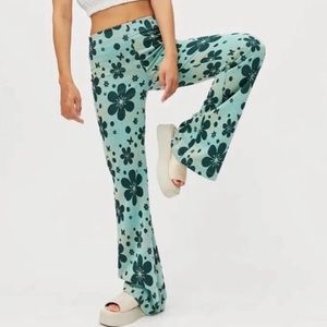 Urban Outfitters Floral Flare Pants
